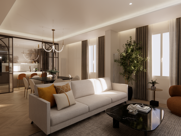 3 bedroom flat / apartment for sale in Barrio Salamanca. Spectacular Premium Home, Totally Refurbished And Ready To Move In