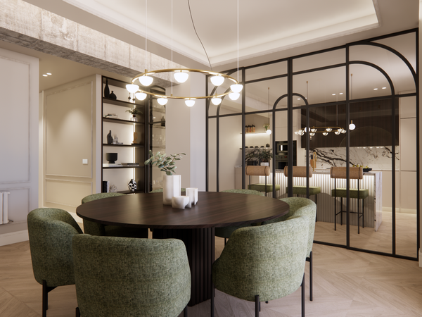 3 bedroom flat / apartment for sale in Barrio Salamanca. Modern And Sophisticated Living Experience In The Sought After Salamanca-Goya Neighborhood