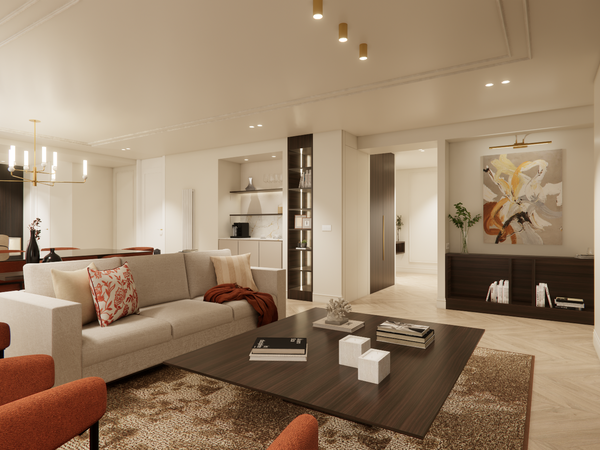 3 bedroom flat / apartment for sale in Barrio Salamanca. Spacious And Luminous Apartment Located On The Sixth Floor Of A Building With Elevator