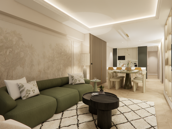 3 bedroom flat / apartment for sale in Barrio Salamanca. Exclusive Renovated House With Modern And Functional Design In Hermosilla